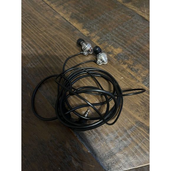 Shure E2c IEM In Ear Headphones Clear / Black E2 SCL2 - Picture 1 of 3